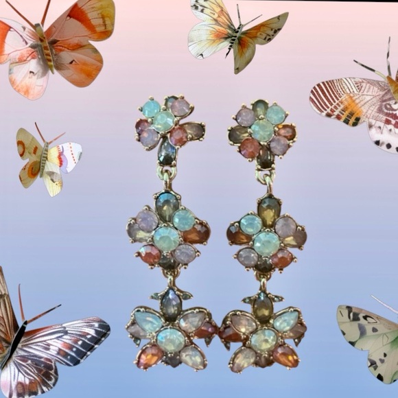 LOFT DROP EARRINGS FOR PIERCED EARS - Picture 2 of 6